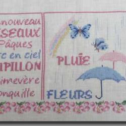 Pluie N° 932 Au Fil de Martine