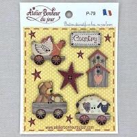 Pochette country p 79 atelier bonheur du jour