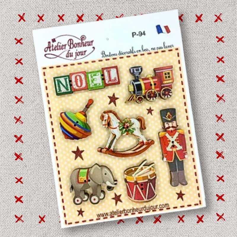 Pochette jouets de noel p 94 atelier bonheur du jour
