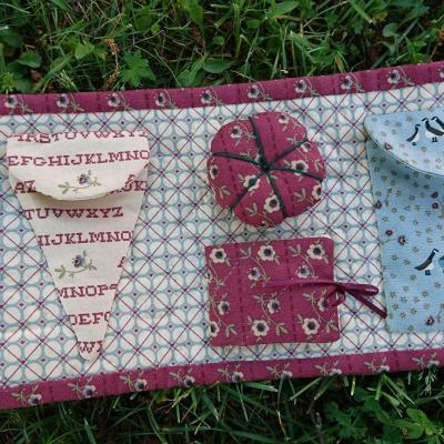 Kit patchwork trousse a ouvrage brode41