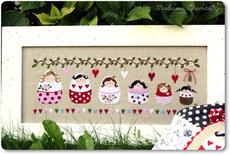 Polka dots matrioska madame chantilly 2