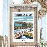 Port des salines af03 fiche ou kits de points de croix isabelle haccourt vautier