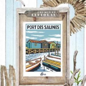 Port des salines af03 fiche ou kits de points de croix isabelle haccourt vautier