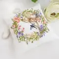 Pour toi kit de point de croix coussin de mariage w02