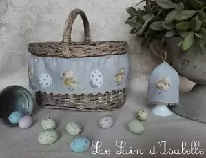 Poussins de paques le lin d isabelle