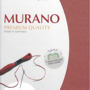 Precut etamine murano 3984 12 6 fils brique 4030