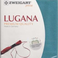 Precut Toile à Broder Zweigart Lugana 3835 10 Fils 6136 48x68 cm