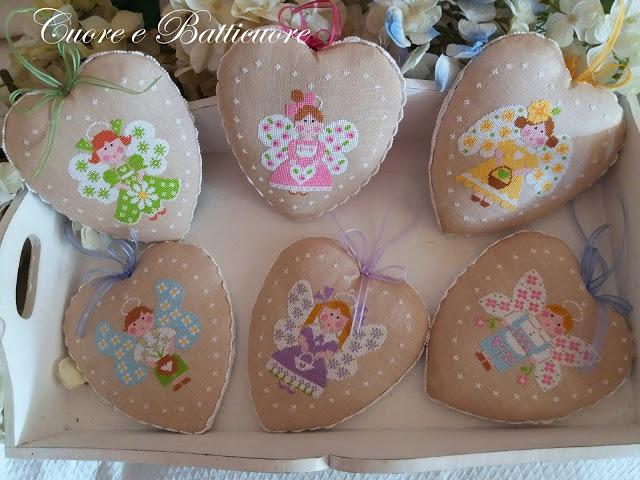 Primavera con gli angeli cuore e batticuore 2