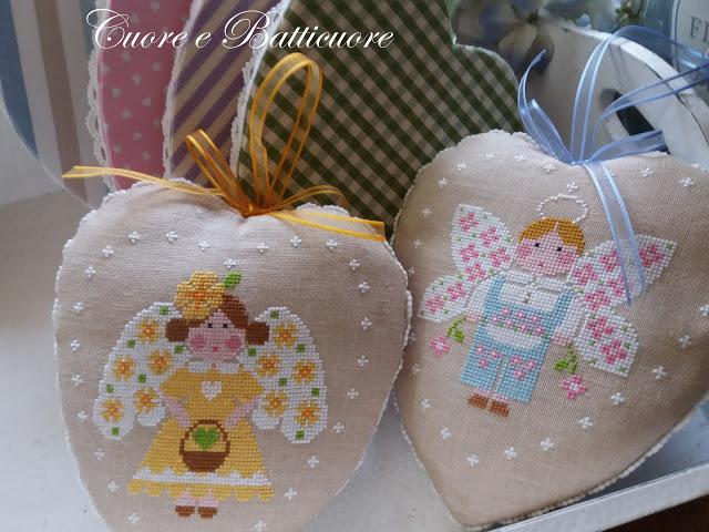 Primavera con gli angeli cuore e batticuore 3