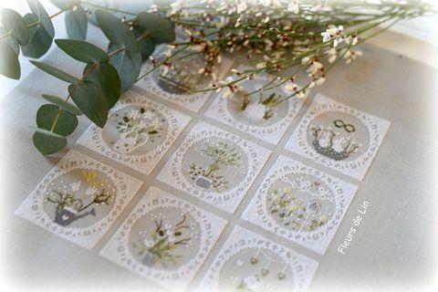 Printemps blanc 249 fleurs de lin 2