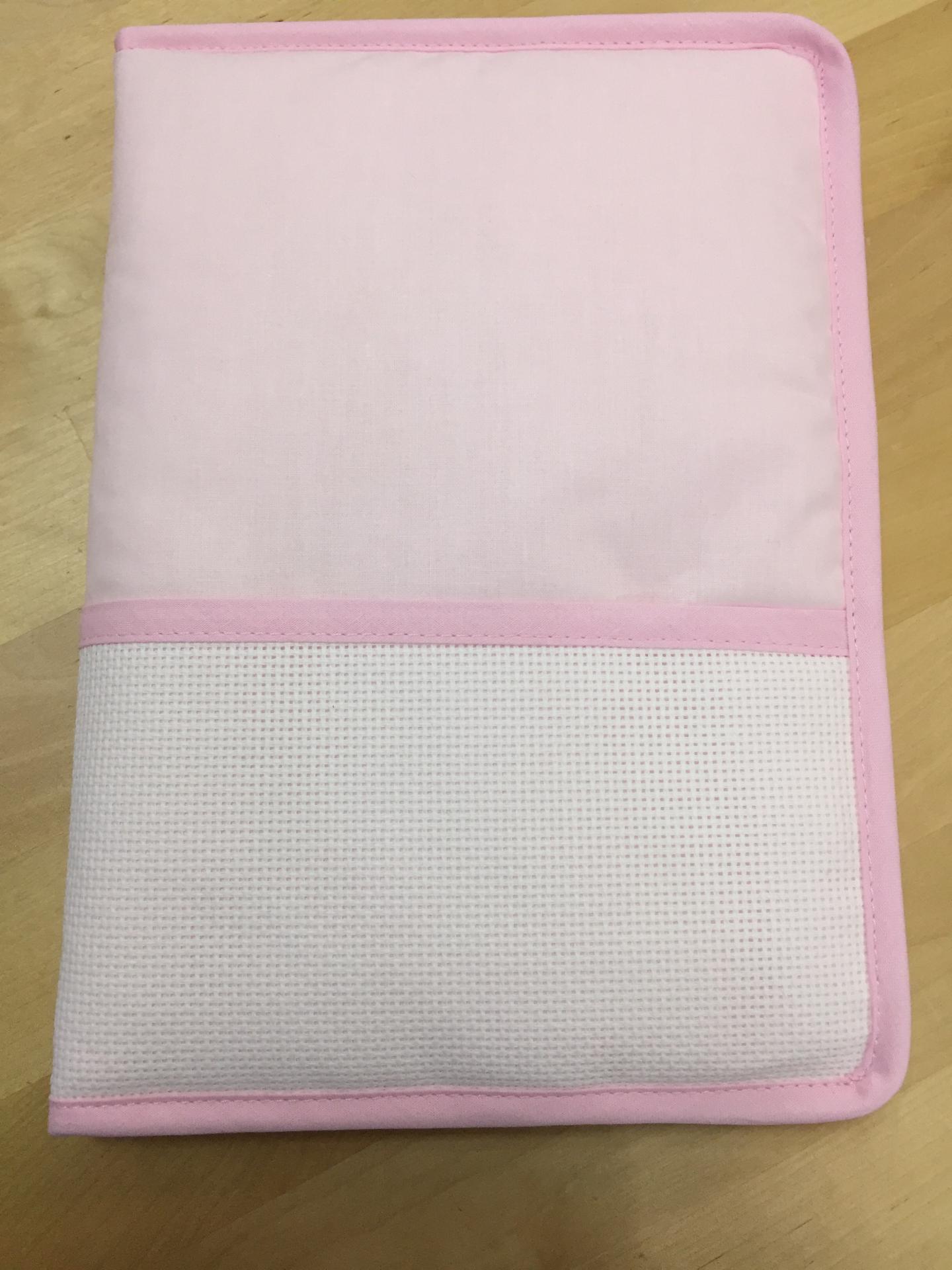 Protege carnet de sante a broder rose dmc 3