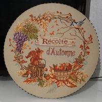 Recolte d automne d'annick abrial fiche de broderie