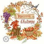 Recolte d automne d'annick abrial fiche de broderie