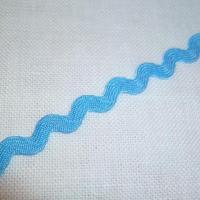 Serpentine Polyester Bleu Ciel 9mm