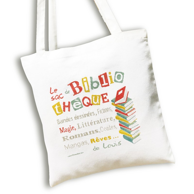 Sac de bibliotheque lilipoints