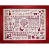 Sampler aux chats pr03 jardin prive fiche broderie