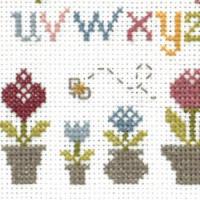 Sampler aux medaillons dm38 jardin prive 3