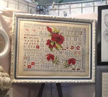 Sampler hibiscus passion des croix 6