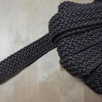 Sangle tresse marron 30mm4