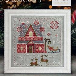 Santa s house fabulous house 1 12 garden samplings 1