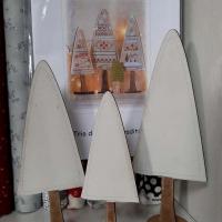 Sapin creme pour grilles fleurs de lin the bee company