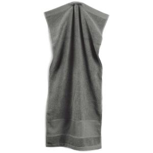 Serviette eponge a broder 50x100 gris anthracite rico design 141031