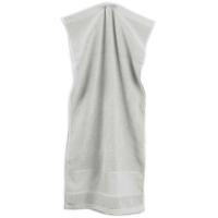 Serviette eponge a broder 50x100 gris clair rico design 141030 1