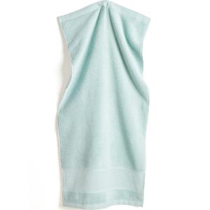 Serviette eponge a broder 50x100 menthe rico design 141027 1