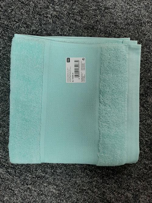 Serviette vert menthe 50x10