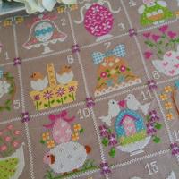 Shabby easter calendar cuore e batticuore 3