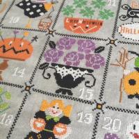 Shabby halloween calendar cuore e batticuore 6