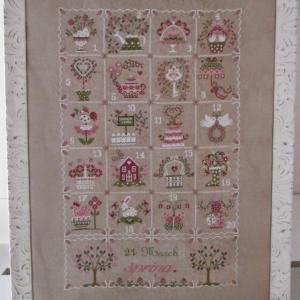 Shabby spring calendar 1a