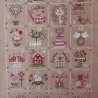 Shabby spring calendar