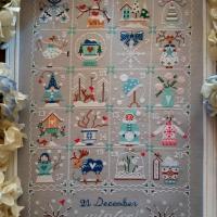 Shabby winter calendar 3