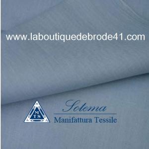 Toile a broder sotema lin 20l 15 fils bleu jeans 42