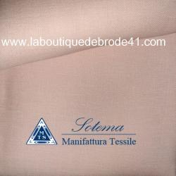 Toile à Broder Sotema  Lin 20L 15 Fils Rose 1