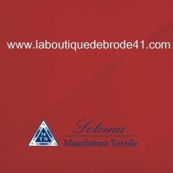 Toile à Broder Sotema  Lin 20L 15 Fils Rouge 14