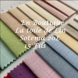 Sotema toile de lin 15 fils 1