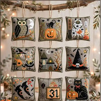 Spooky diary le journal effrayant fiche ou kit de point de croix crocette a gogo 4