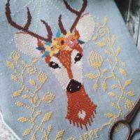 Spring deer barbara ana designs