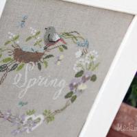 Spring garland madame chantilly 2