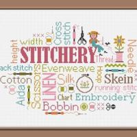 Stitchery FT96-EN Jardin Privé