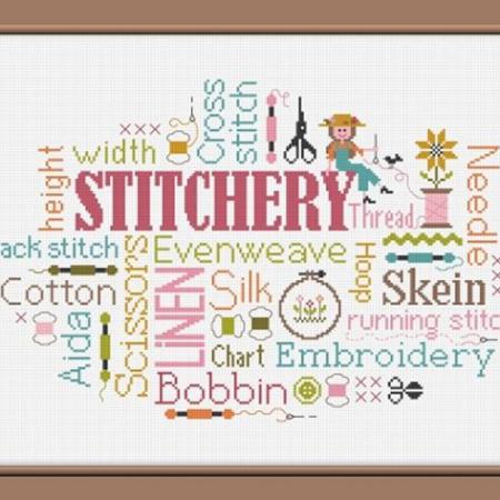 Stitchery FT96-EN Jardin Privé