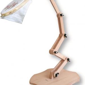 Support de table a broder reglable pour tambour a broder nurge 190 5