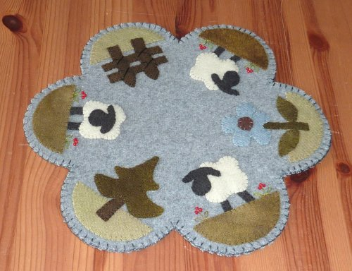 Table mat moutons