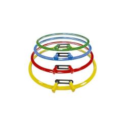 Tambour metal a broder 19 5 cm 1