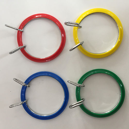 Tambour metal a broder 6cm