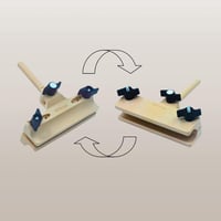 Tete de porte clips ou cercles a broder 2 en 1 190 c a