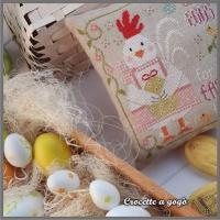 The little hen fiche de broderie crocette a gogo 2