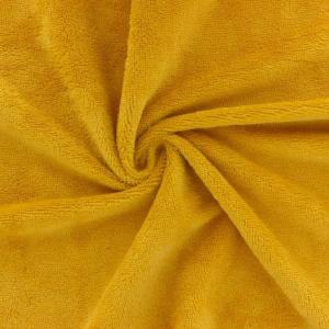 Tissu eponge microfibre bambou ocre oekotex classe 1 a